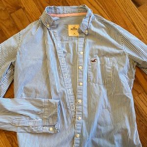 Hollister Ladies/Girls Oxford LS shirt Size M